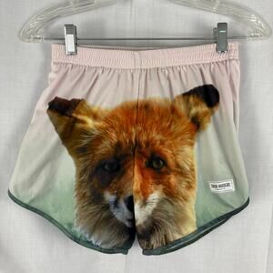 Thigh Huggers What Did The Fox Say  Lined Shorts Size Medium/Large